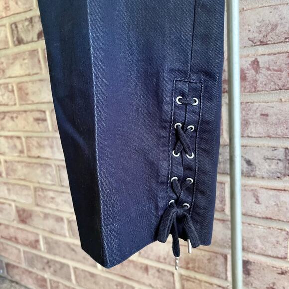 Talbots Ankle Lace Up Pants Size 10‎ (L453) - Picture 3 of 7